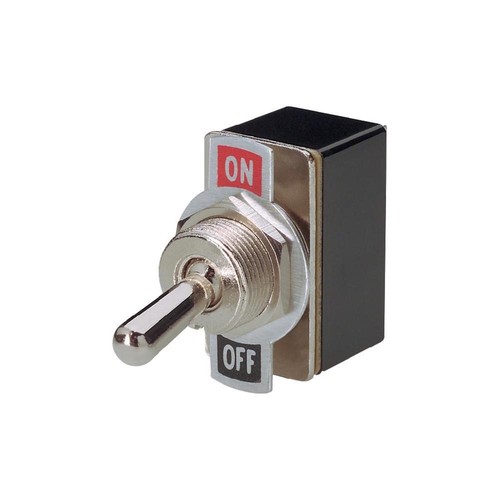 Chrom kippschalter 12v off - chrom, on/off
